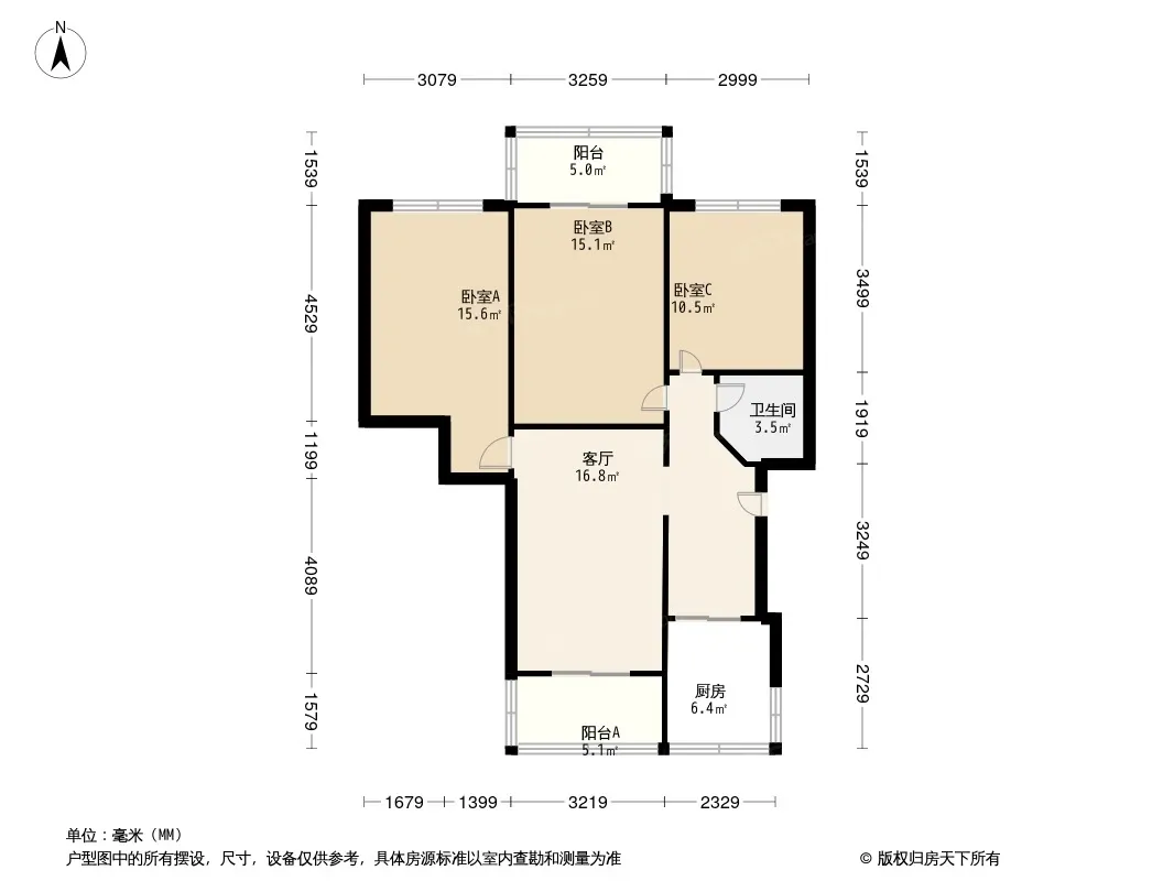 石人巷6号院户型图