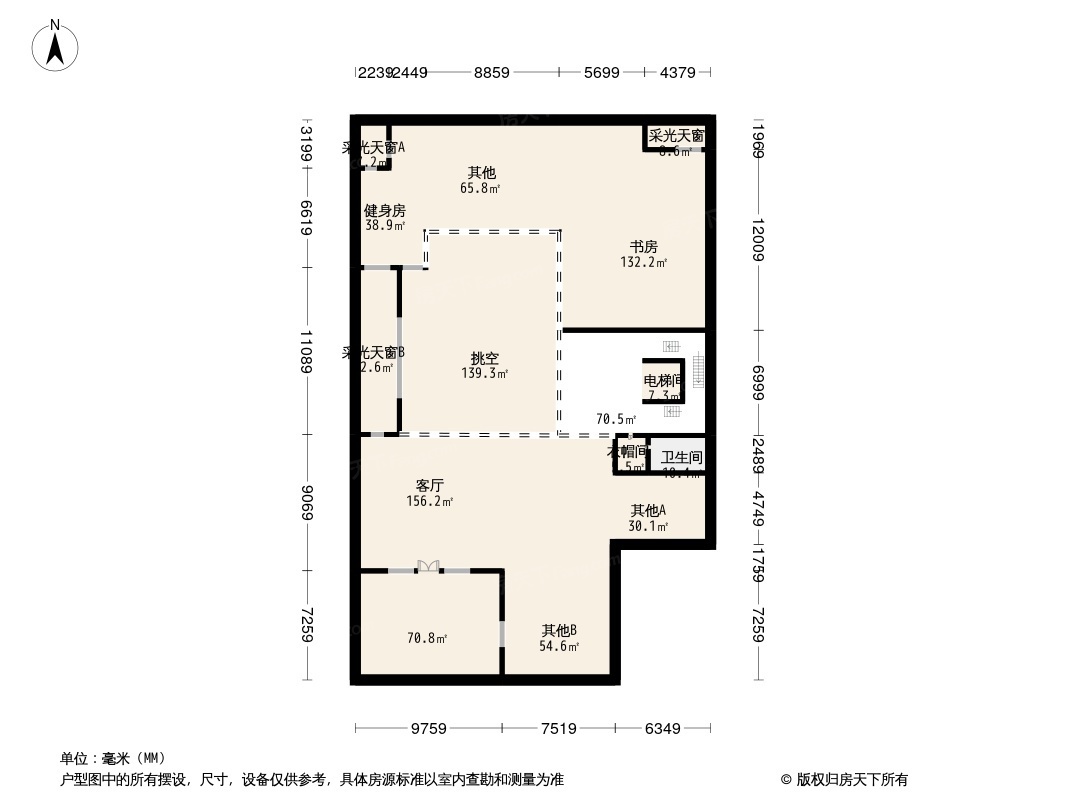 中粮·瑞府户型图