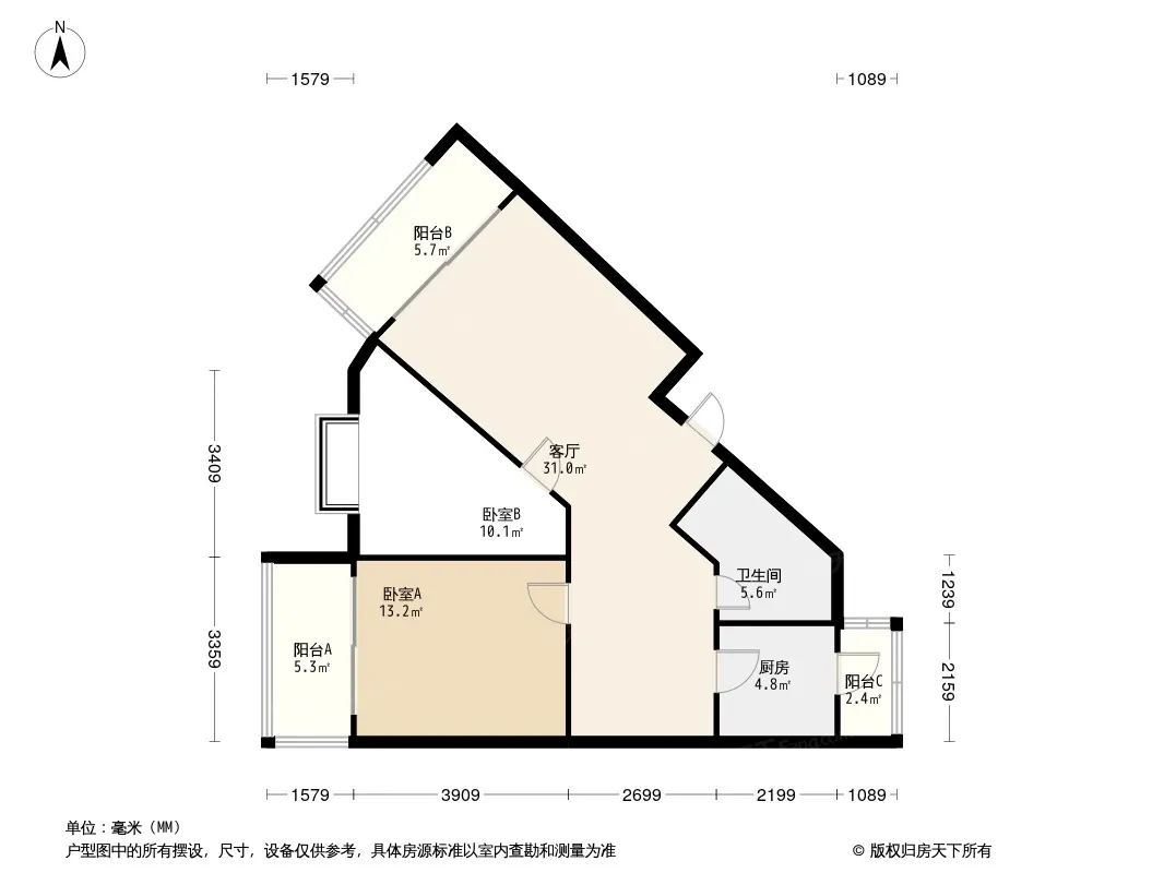 新莲馨户型图