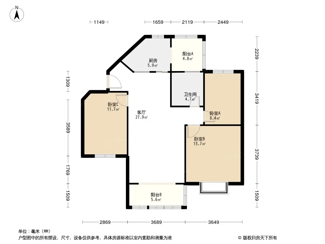 新瑞园户型图