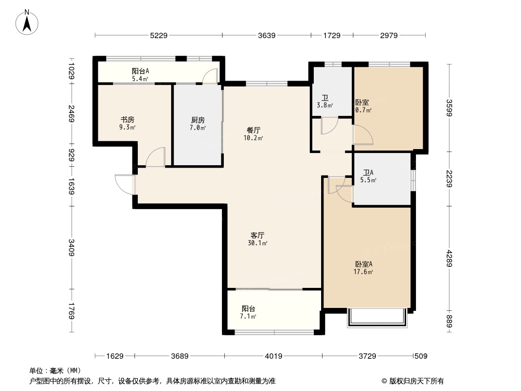 雅居乐湖居笔记户型图