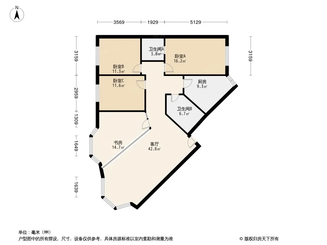 银河商业广场户型图