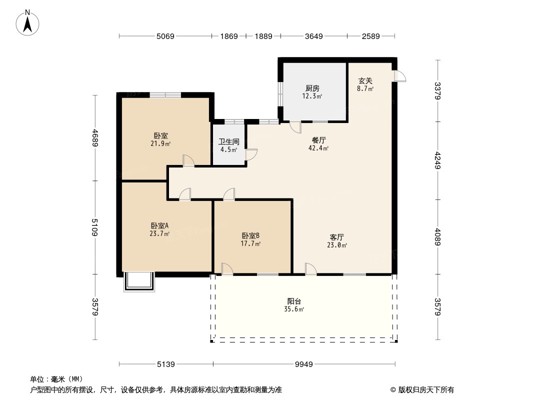 鲁昊·棠琳湾户型图