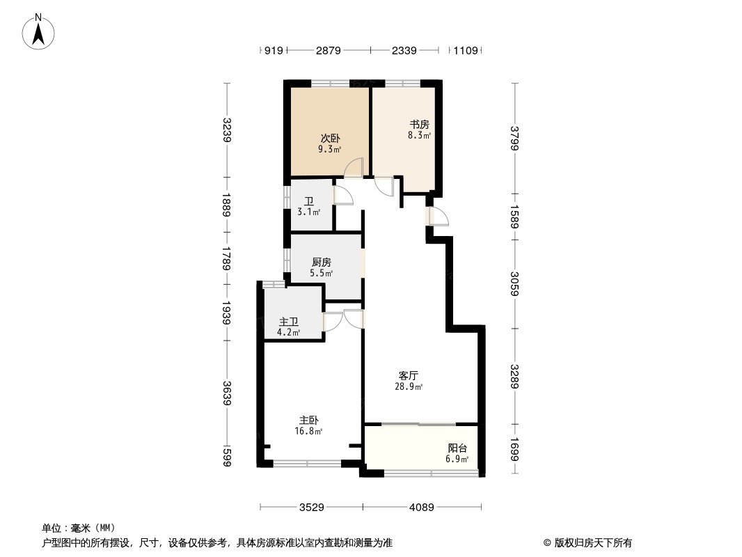 新力启云府户型图