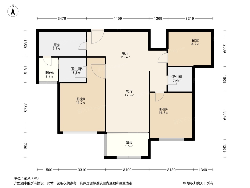 保利堂悦府户型图