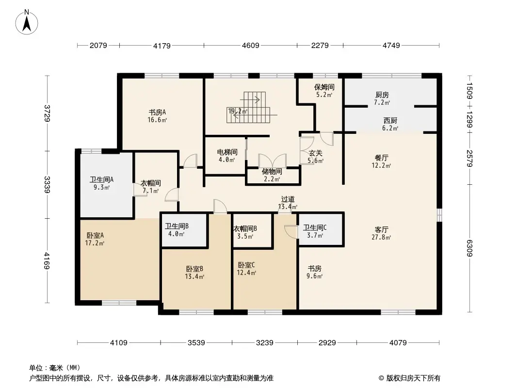 宾西路5号户型图