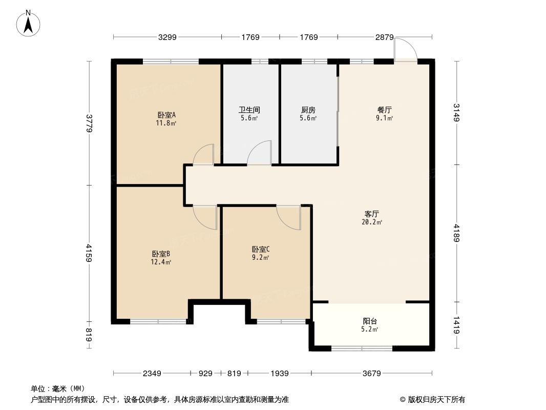 金海云城户型图