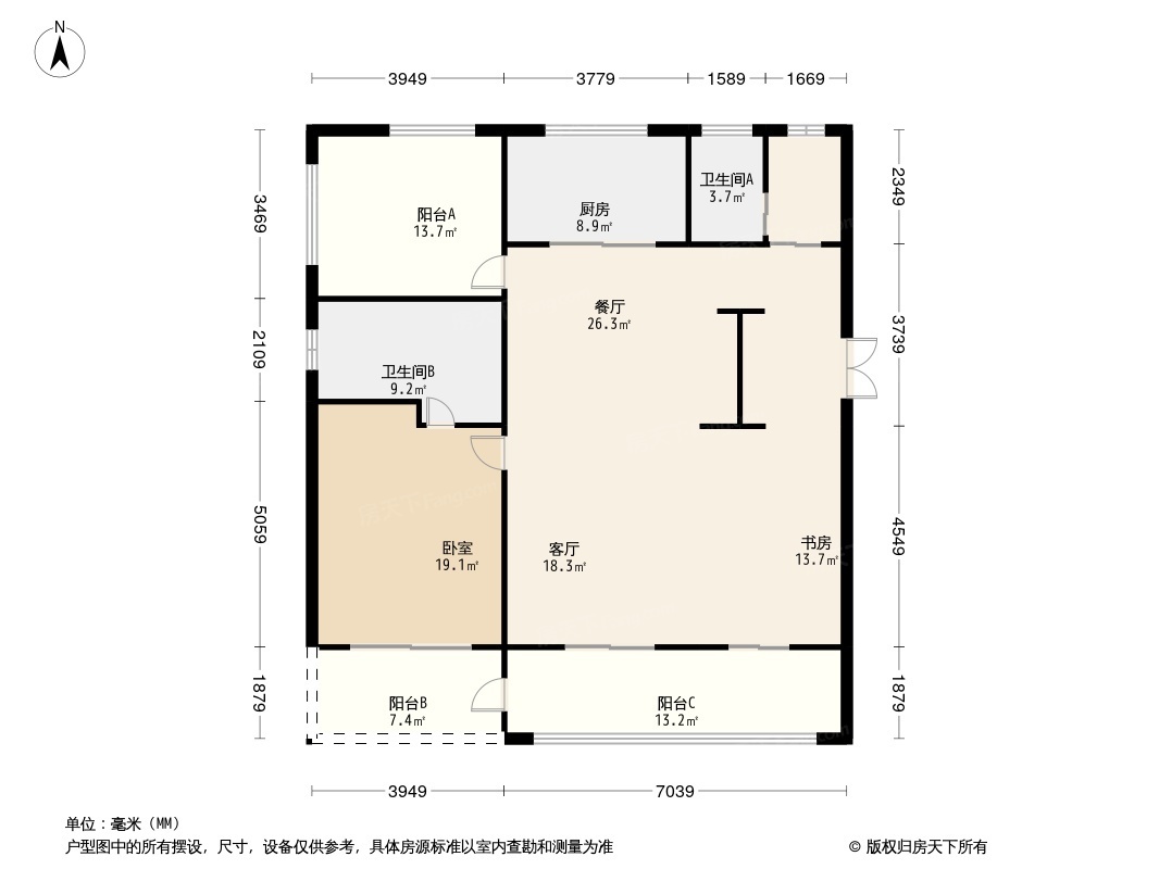 鸿园户型图