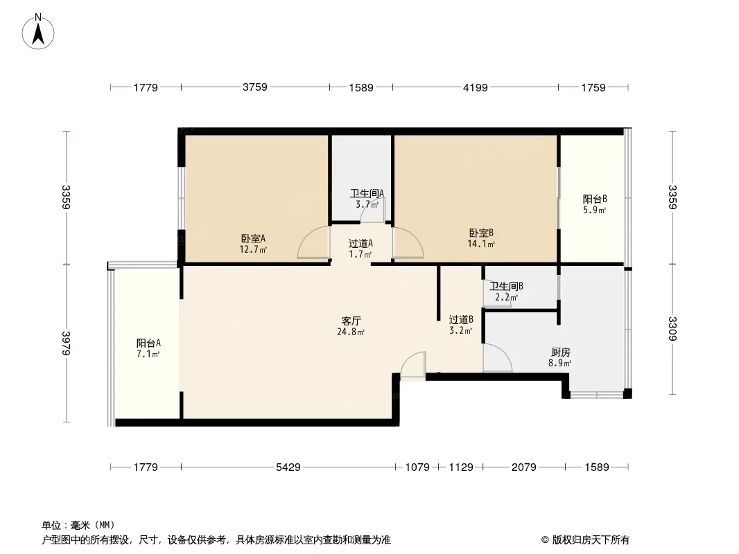 蜀东小区户型图