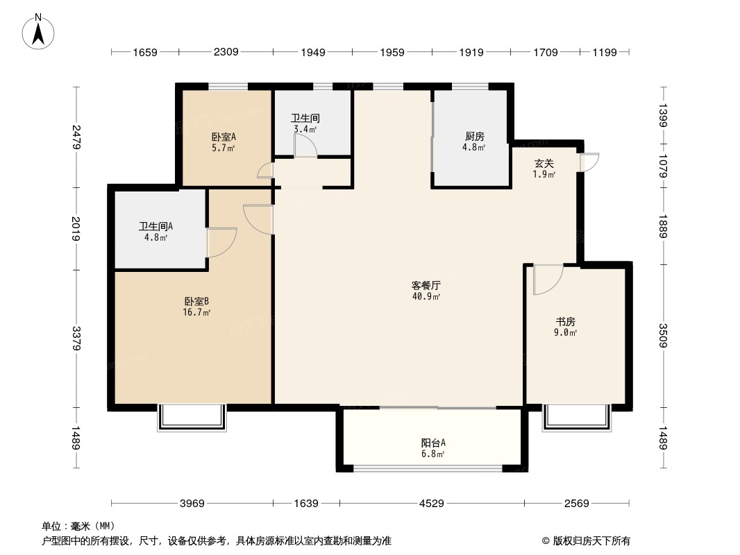 和山正院·正园户型图