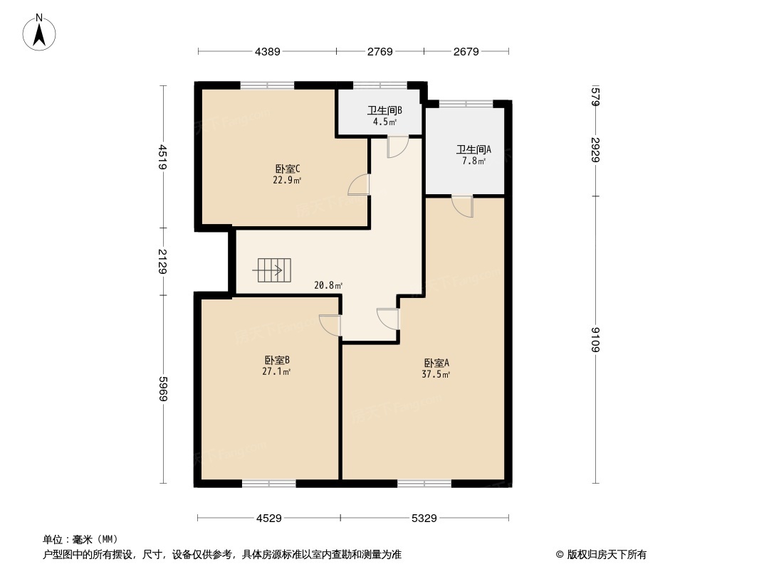 红星天铂湾户型图