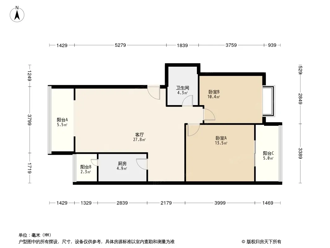鸿盛鑫和苑户型图