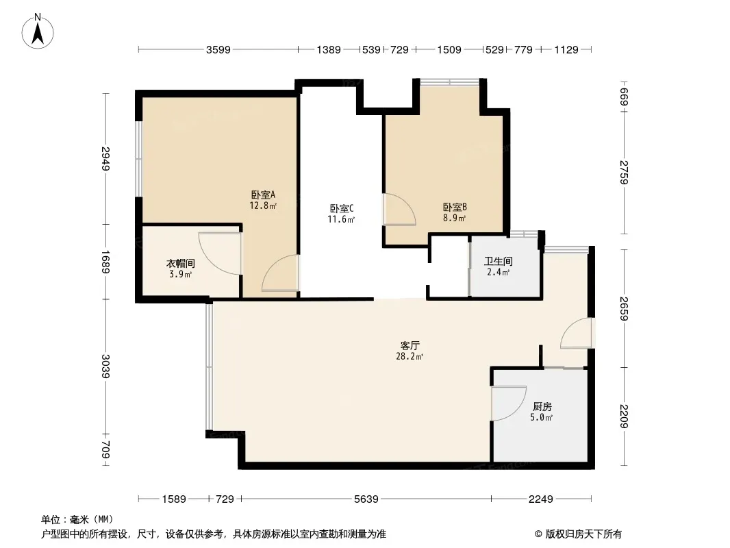 正成城市乐章户型图