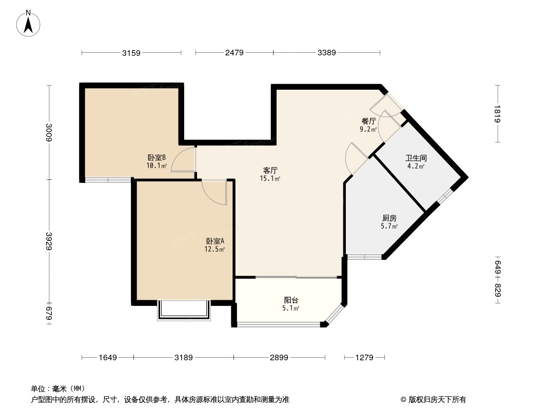 恒大新城户型图