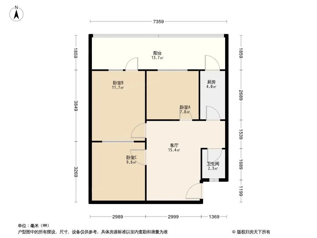 南糠市街48号院户型图