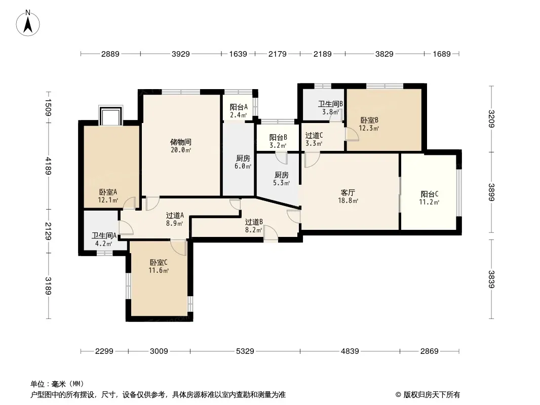 太平盛世B区户型图
