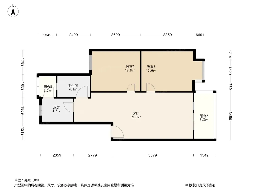 柳江新居二期户型图