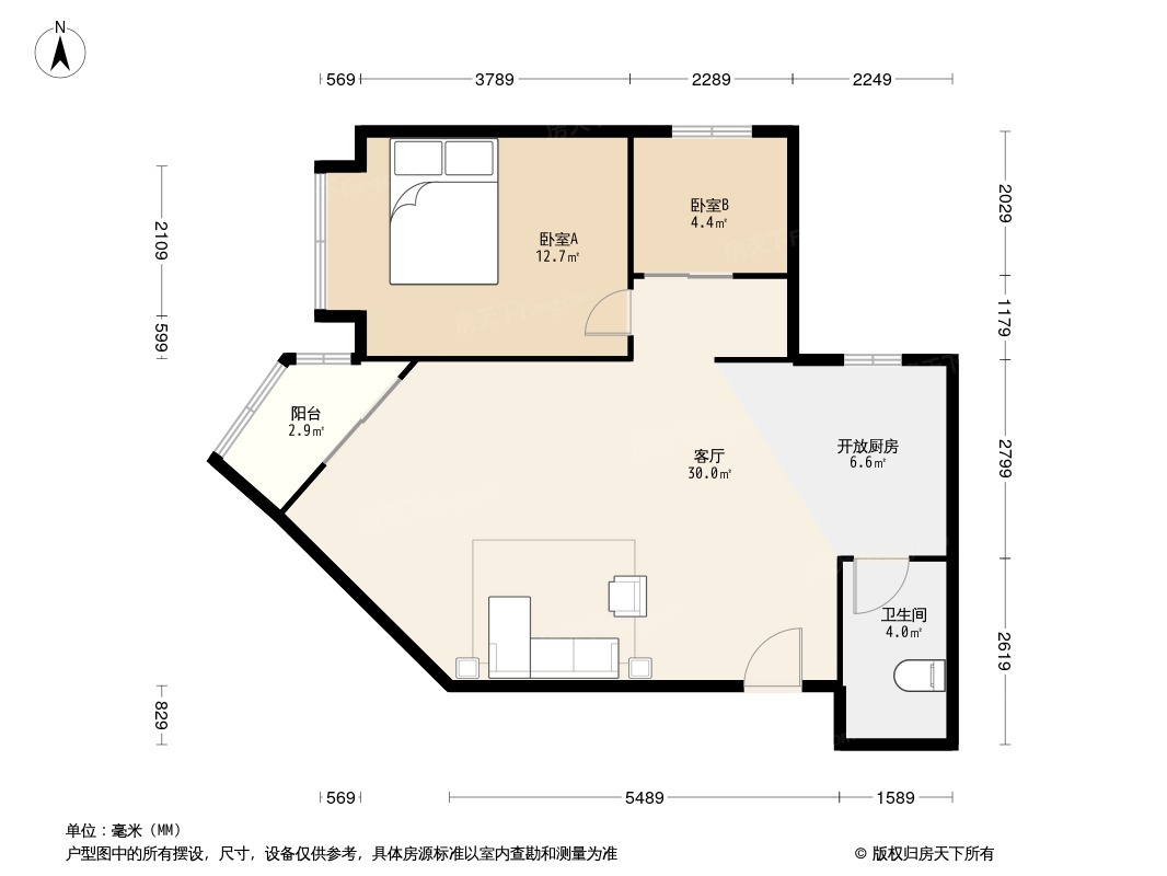 天成大厦户型图