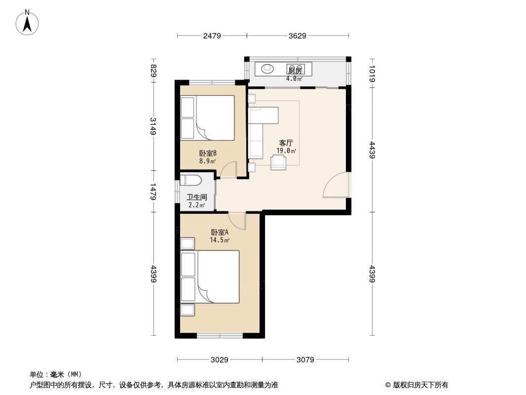 西园西里户型图