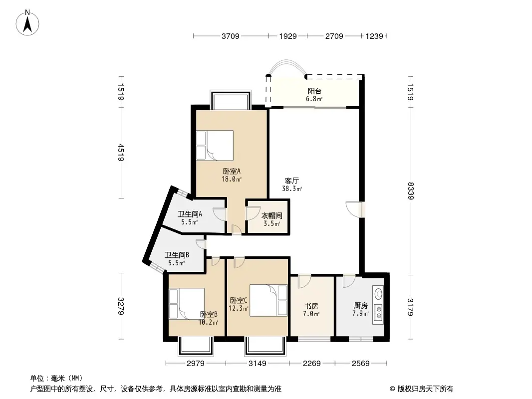 汇景台户型图