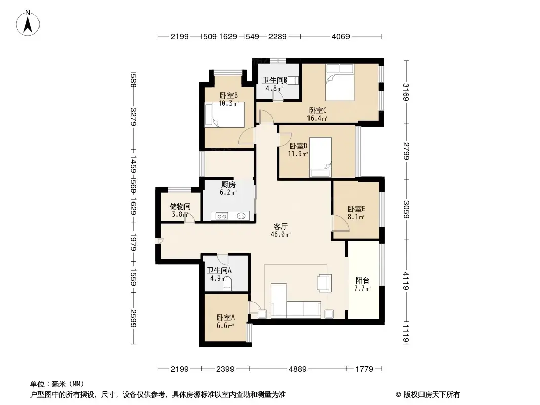 爵领欧城户型图