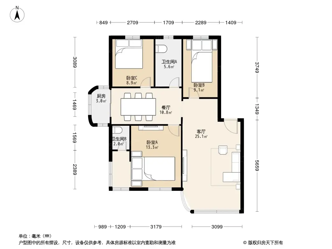 爱华大院户型图