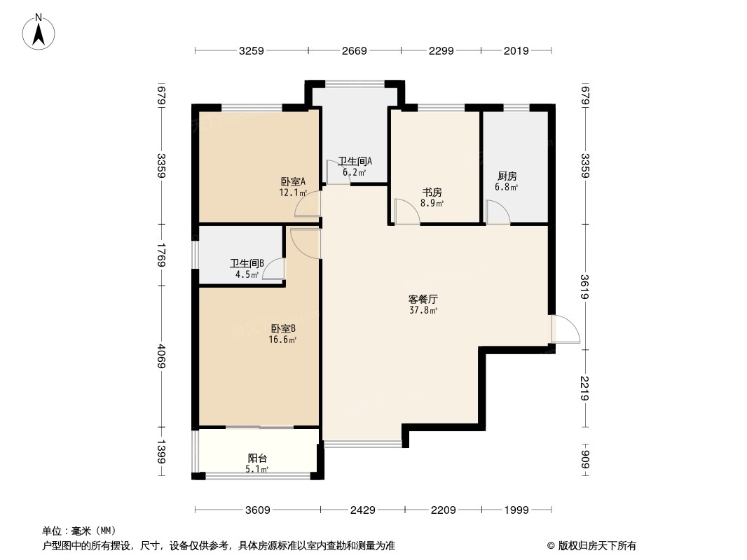 巨威大秦郡户型图