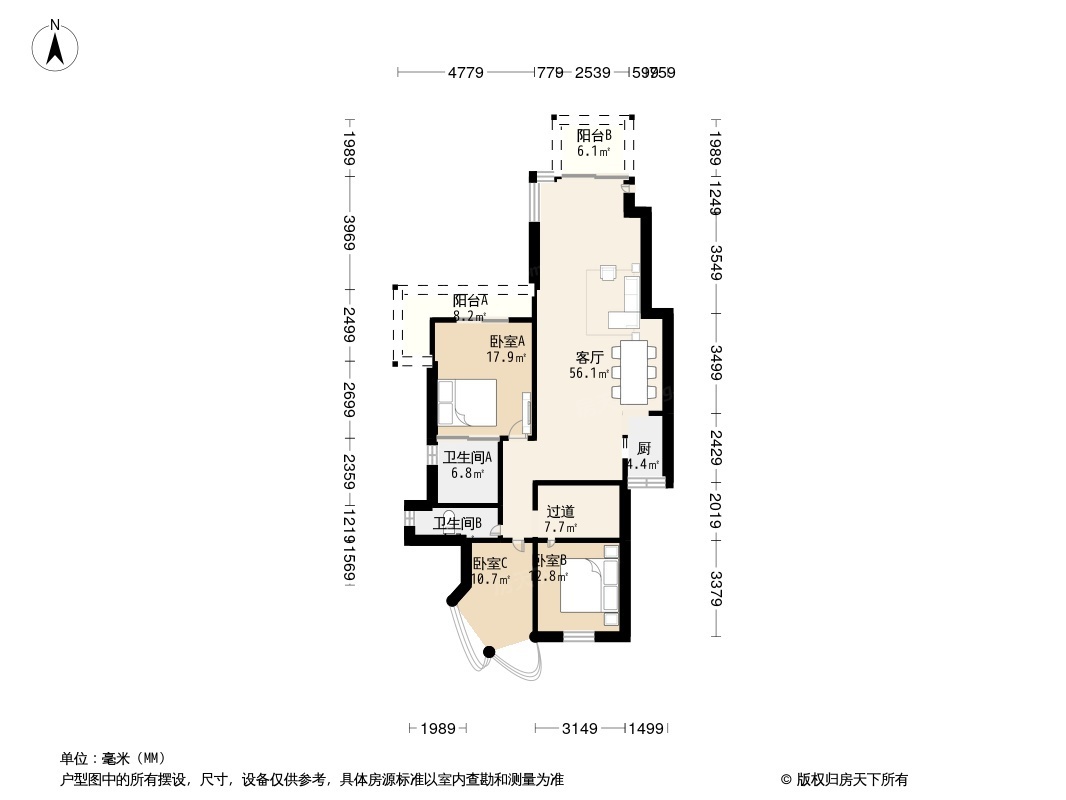 万科城二期户型图