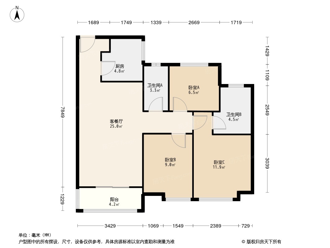 合能公馆户型图