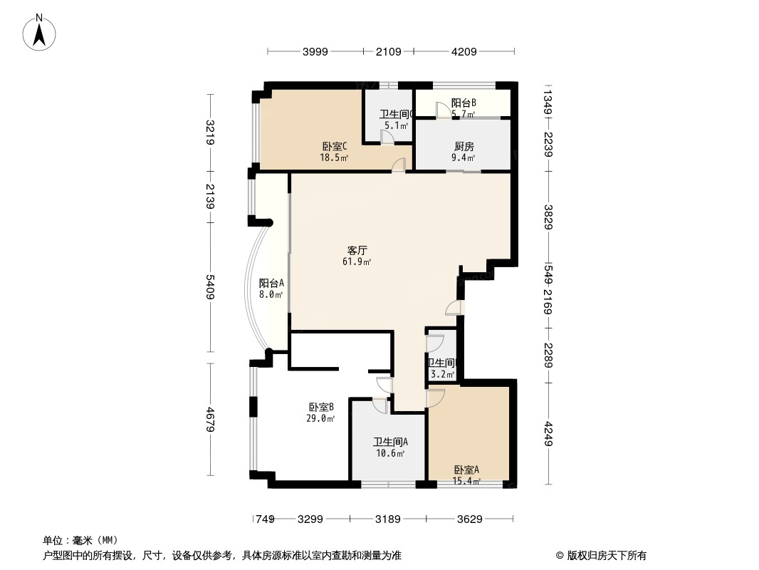 锦天府户型图