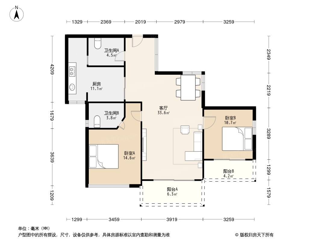 曼哈顿城二期户型图