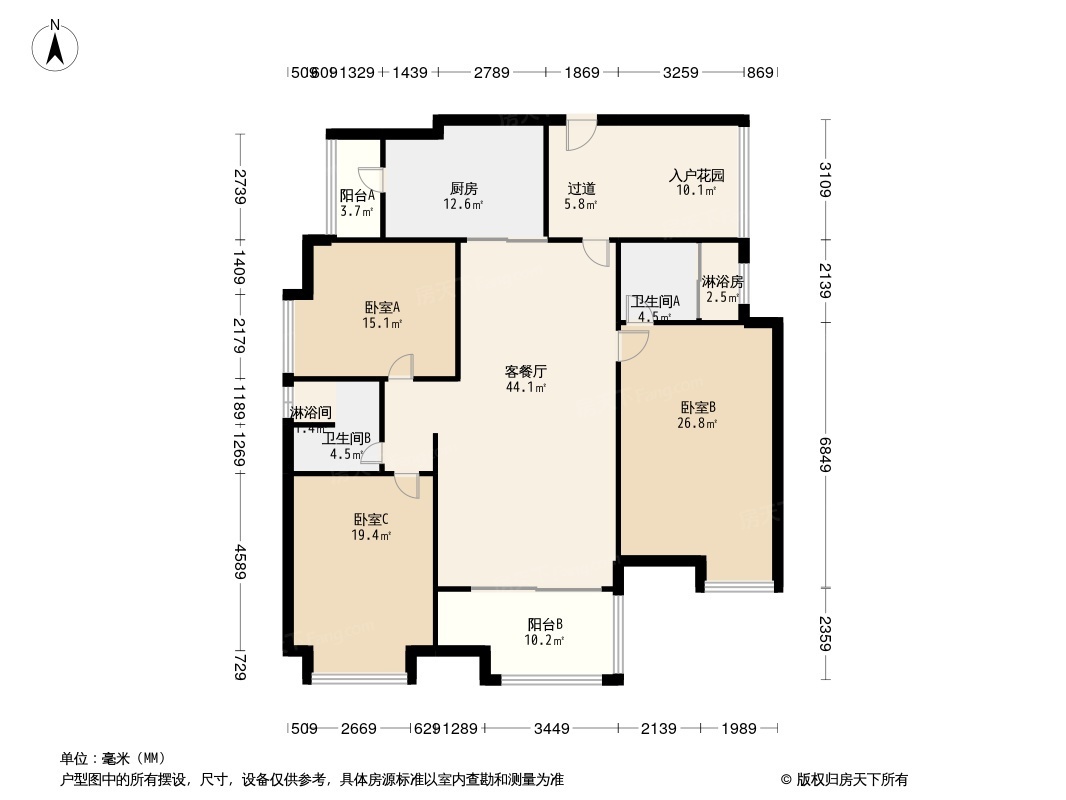 绿地大都会户型图