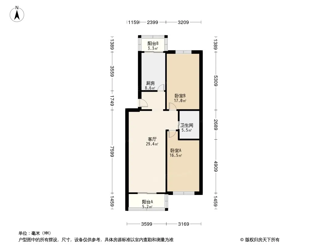 京艺新地户型图