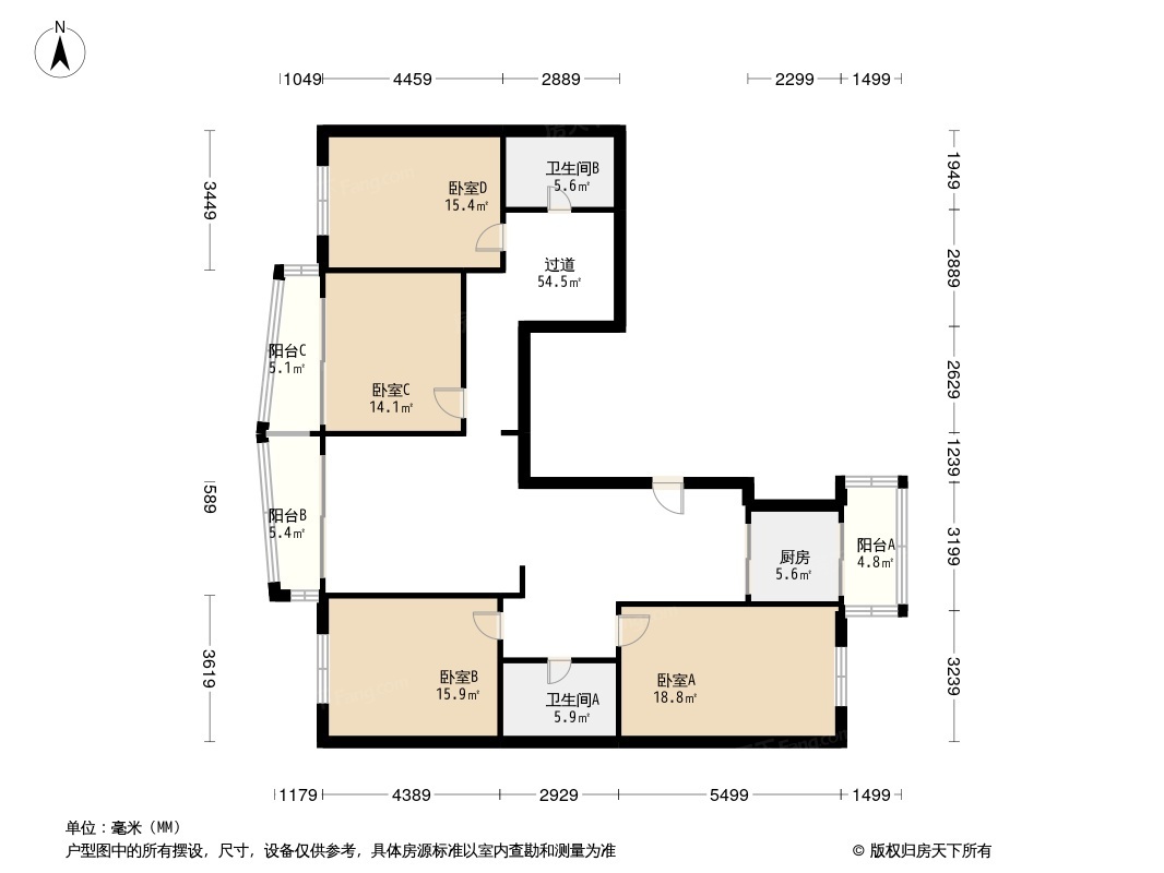 盛泰公寓户型图