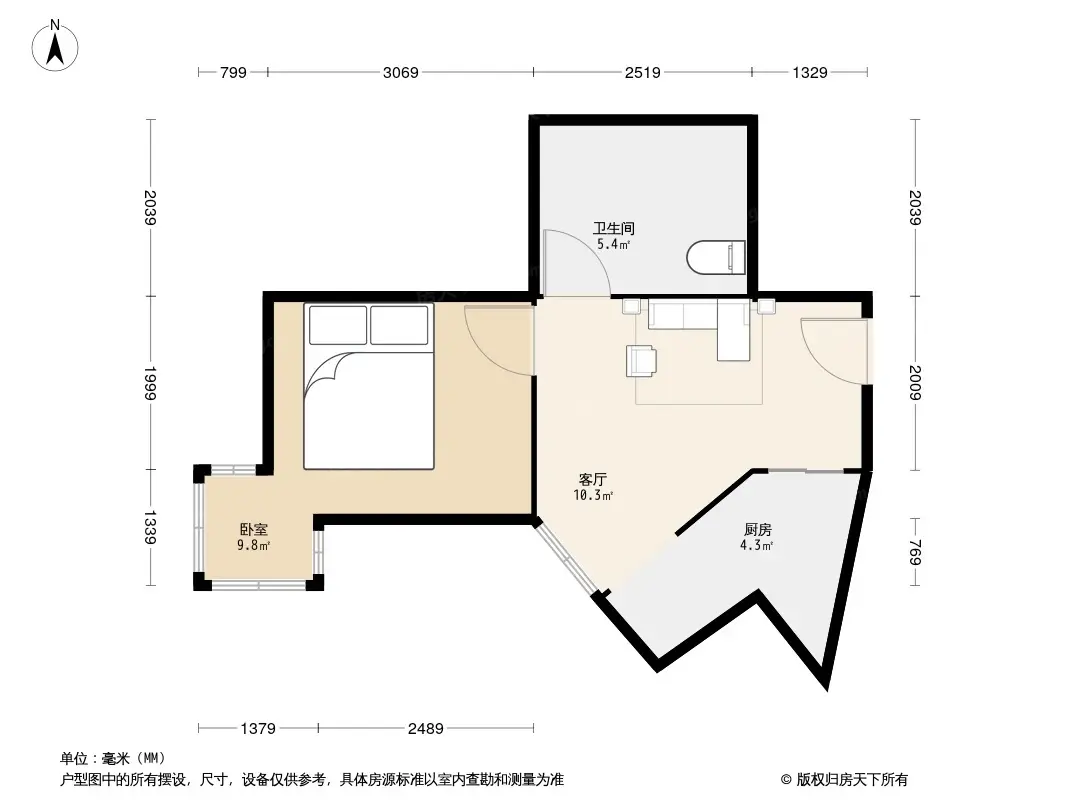 新都大厦户型图