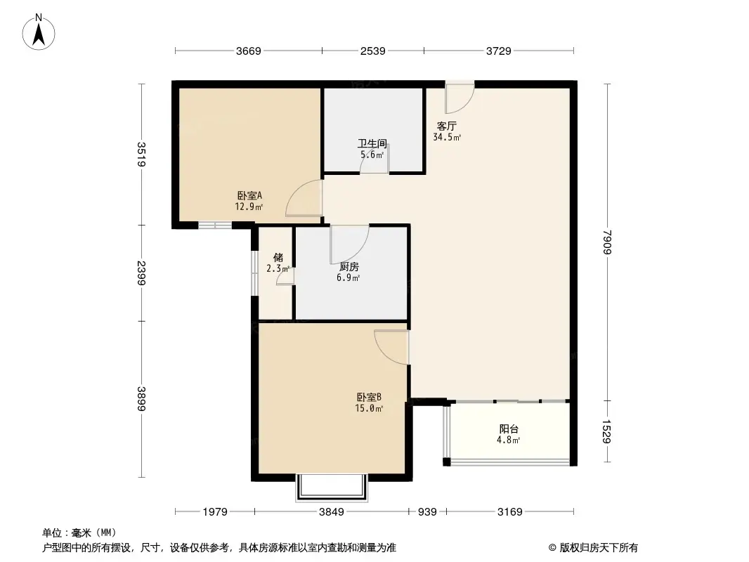 国兰花苑户型图