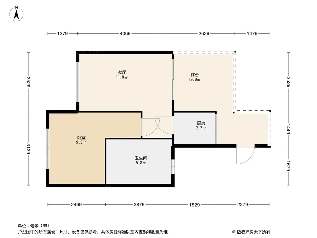 蜀山栖镇户型图