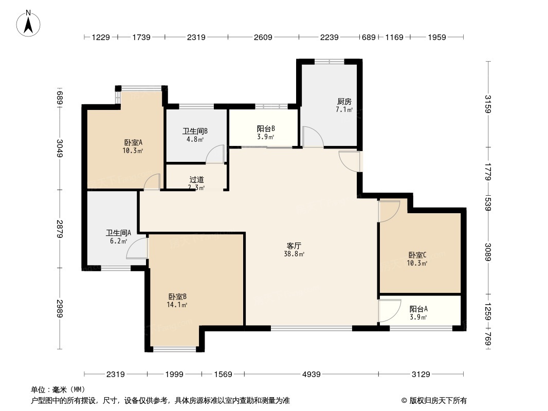 湖东景园户型图