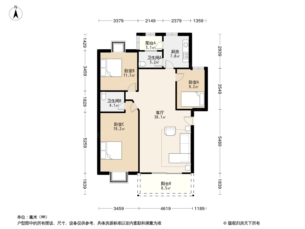 逸贤苑户型图