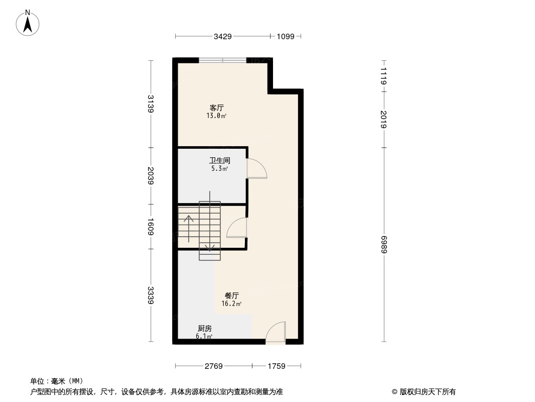 中南融创玖华台户型图