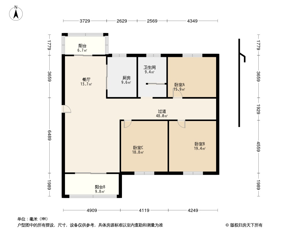 桐楠华苑户型图