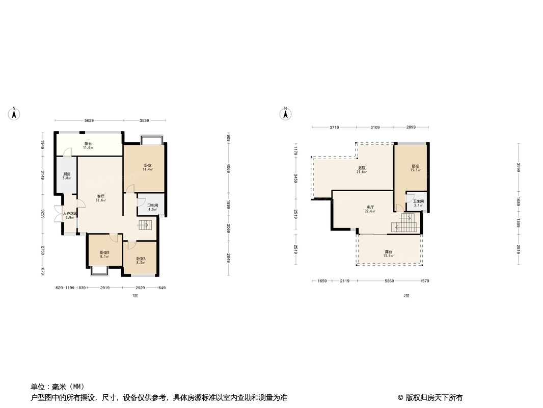 滨江丽景户型图