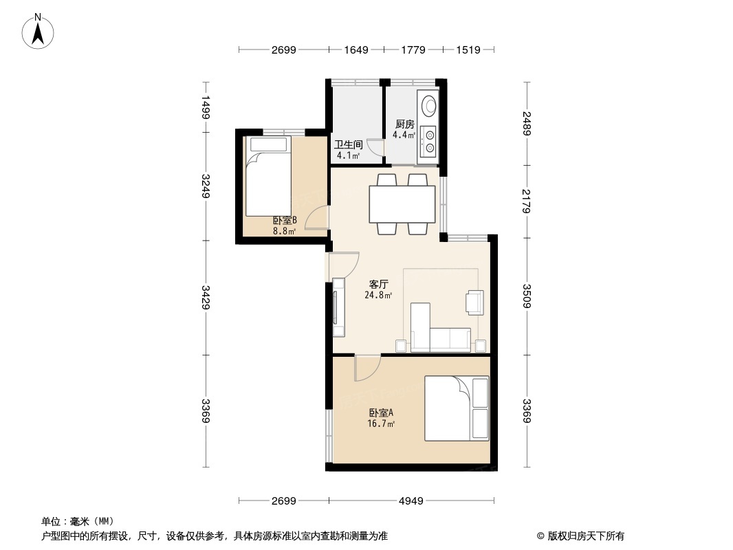 中山三路小区户型图