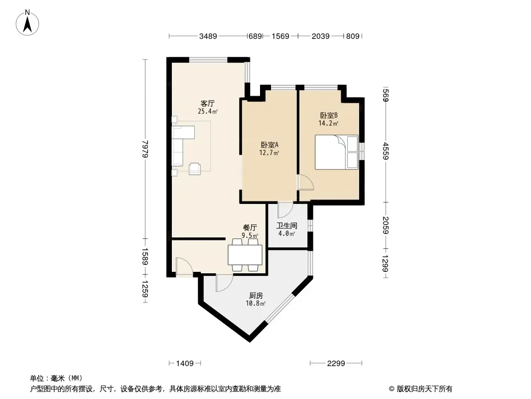 高科大厦户型图