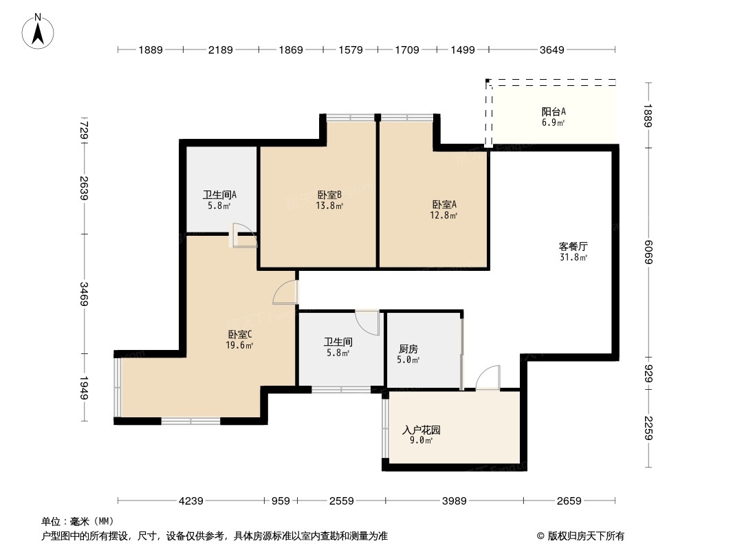 大城云山|云山墅户型图