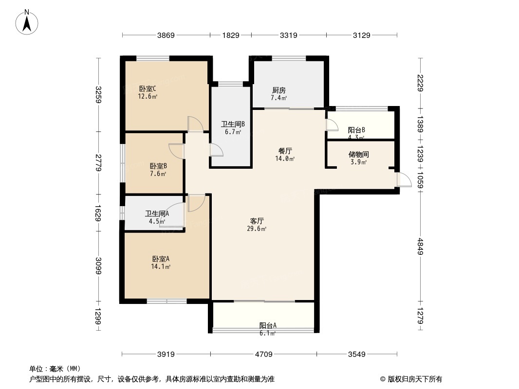 盛世珑门户型图