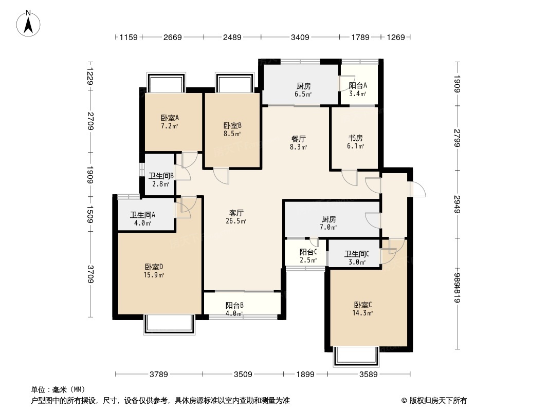 南沙珠江湾户型图