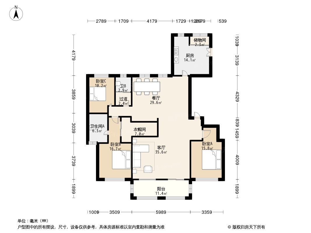 和平盛世户型图