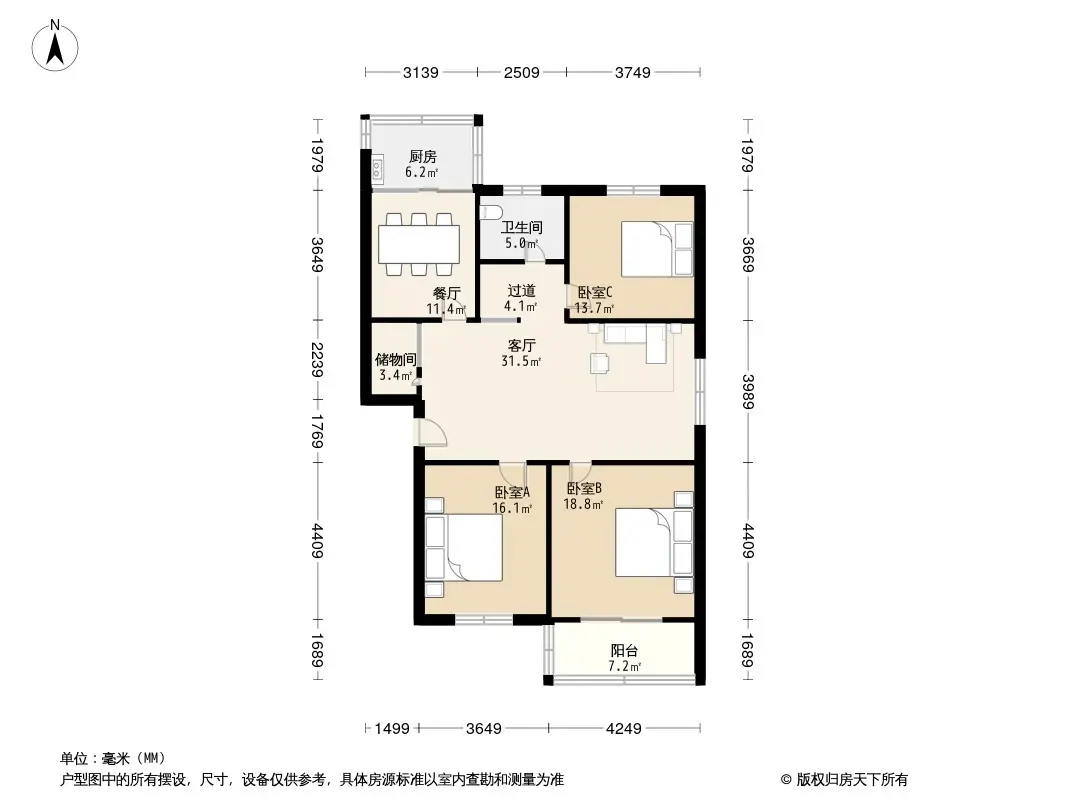 合钢干休所户型图