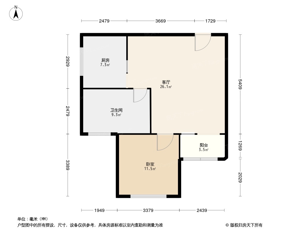 新华御湖上园户型图